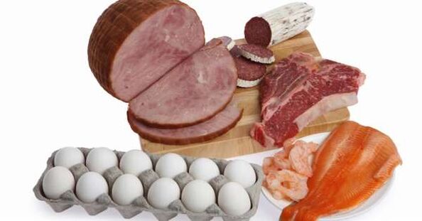 蛋白质饮食菜单的产品
